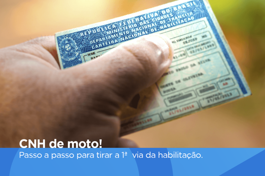 Como tirar CNH de moto? Veja os passos aqui